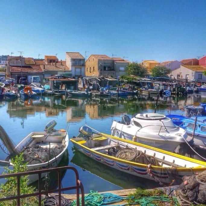 Maison Quartier Pointe-Courte A Sète Buitenkant foto