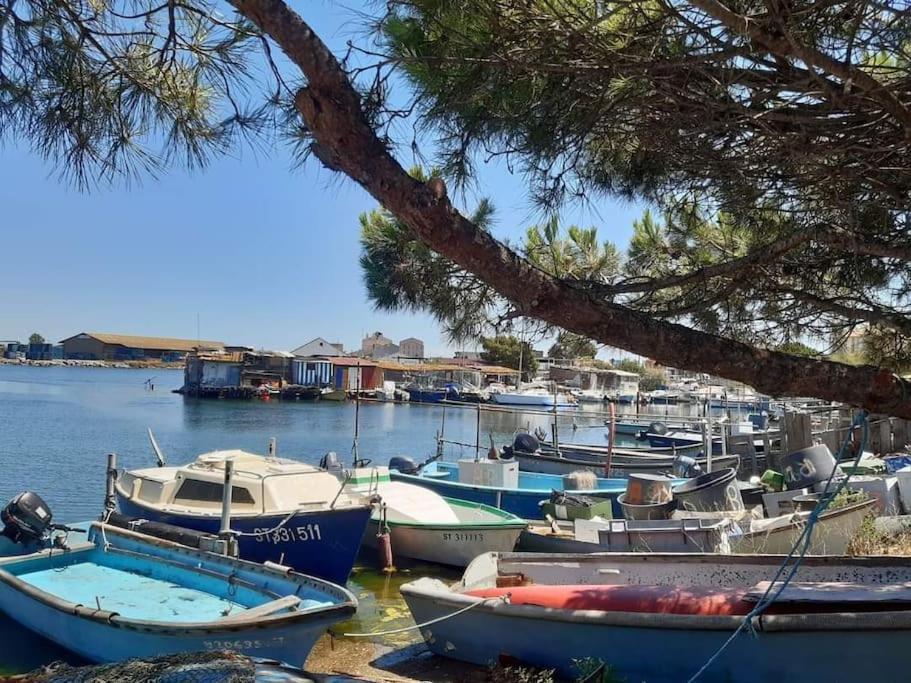 Maison Quartier Pointe-Courte A Sète Buitenkant foto